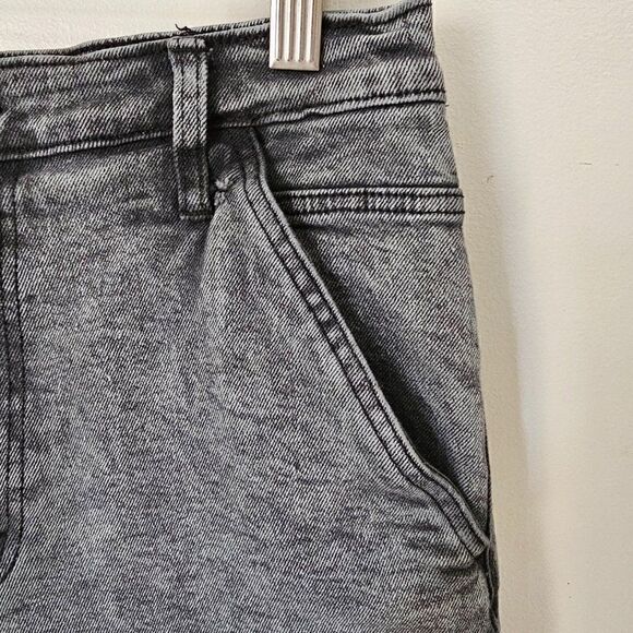 EUC WILD FABLE DARK WASH HIGHEST RISE UTILITY STRETCH JEANS SIZE 10 - Picture 5 of 14